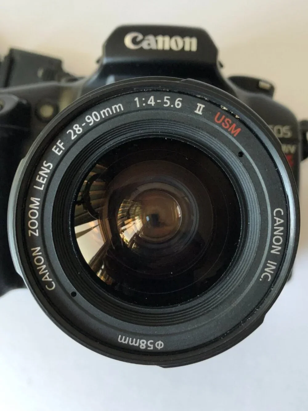 MINT Canon EOS 7 ELAN 7E 35mm Film Camera EF 50mm F/1.8 II From JAPAN